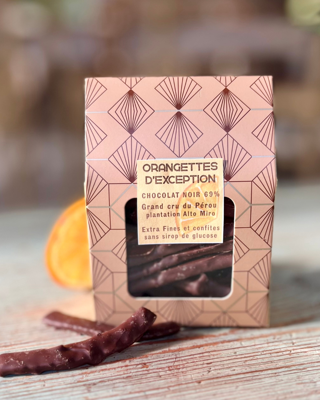 Orangettes d'exception