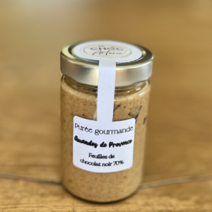 Purée gourmande Noir Amandes de Provence