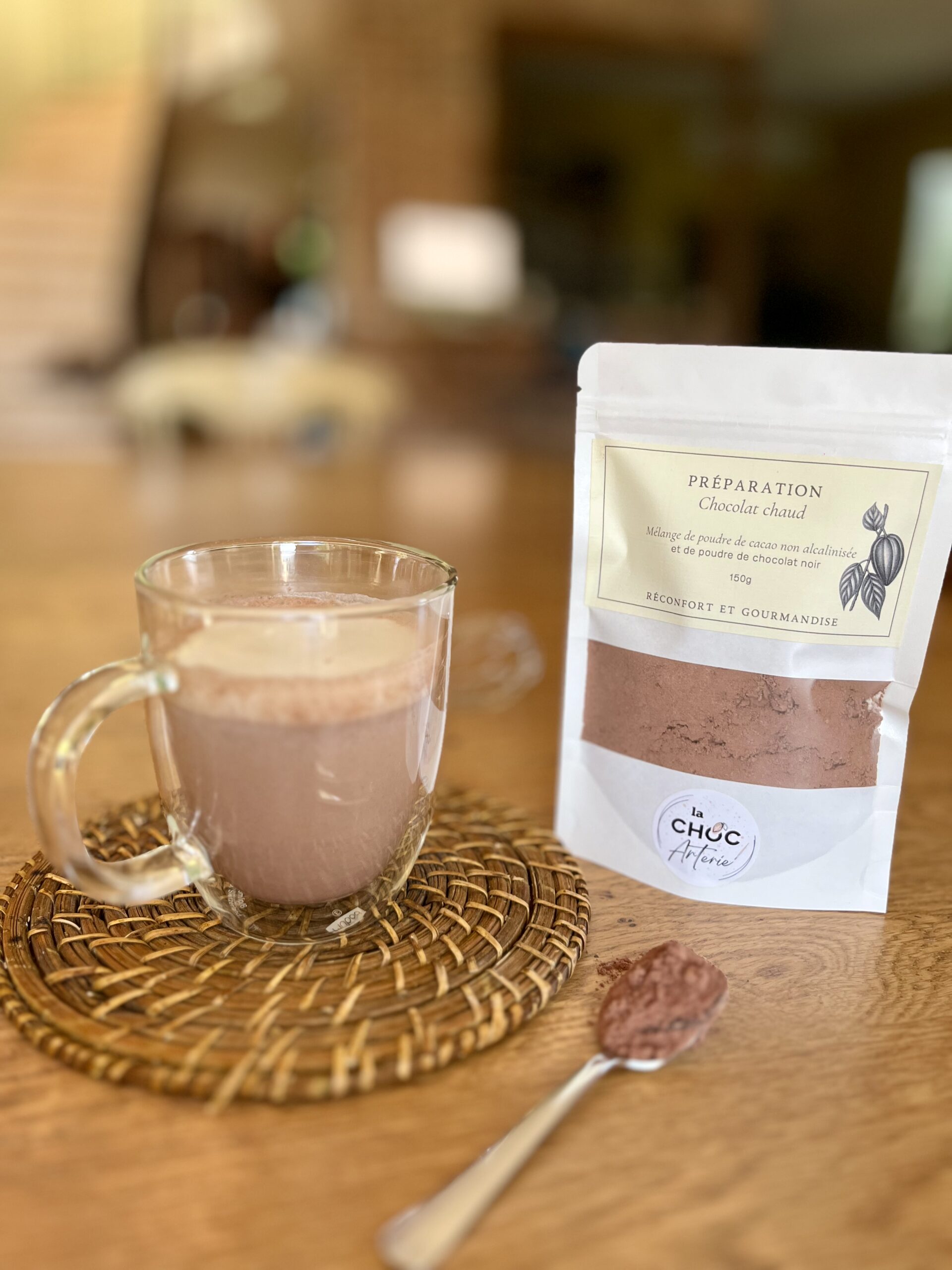 Préparation chocolat chaud